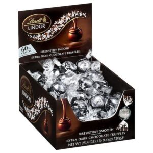 Lindt Lindor Extra Dark Truffles 60ct